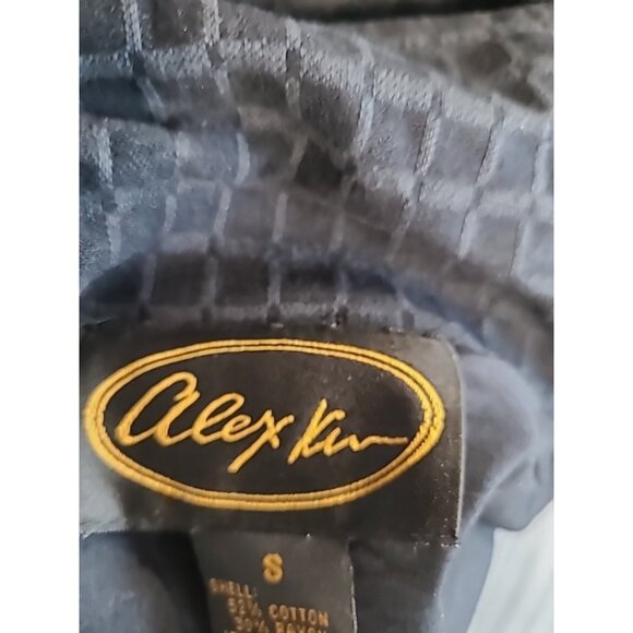 Alex Kim Embroidered Brocade Artsy Button Jacket Womens S Mature Office - Picture 16 of 16